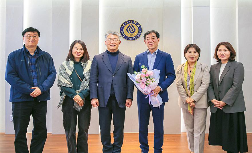 박윤규·강태헌 기부자 기부금 전달식